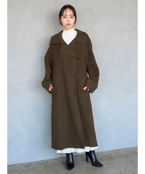 セール】【HIGH QUALITY】バルマカンリバーコート（チェスターコート