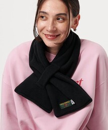 TWEED MILL | <TWEEDMILL>フリース 2トーン マフラー(マフラー)