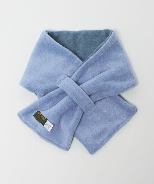 TWEED MILL(ツイードミル)の「<TWEEDMILL>フリース 2トーン マフラー(マフラー・レディース・ロイヤルブルー/ライム/ブラック・FREE)」の10枚目の写真