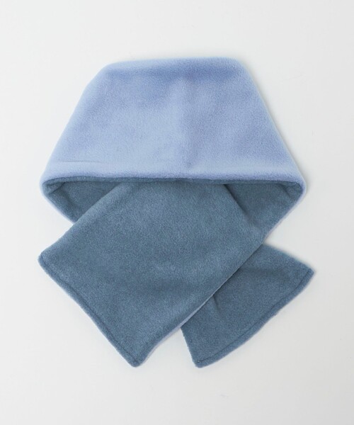 TWEED MILL(ツイードミル)の「<TWEEDMILL>フリース 2トーン マフラー(マフラー・レディース・ロイヤルブルー/ライム/ブラック・FREE)」の11枚目の写真