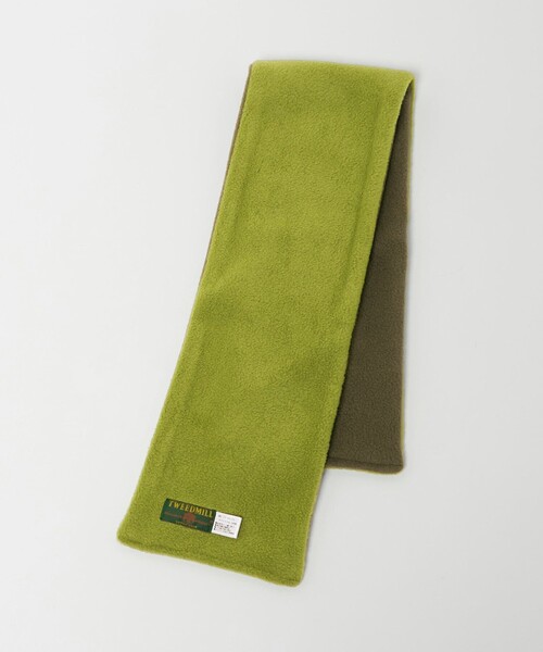 TWEED MILL(ツイードミル)の「<TWEEDMILL>フリース 2トーン マフラー(マフラー・レディース・ロイヤルブルー/ライム/ブラック・FREE)」の21枚目の写真
