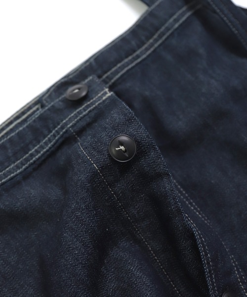 D.M.G.（ドミンゴ）の「[D.M.G / ディーエムジー] 6.5ozデニム ワークサロペットスカート（サロペット/オーバーオール・レディース・ワンウォッシュ・FREE）」の15枚目の写真