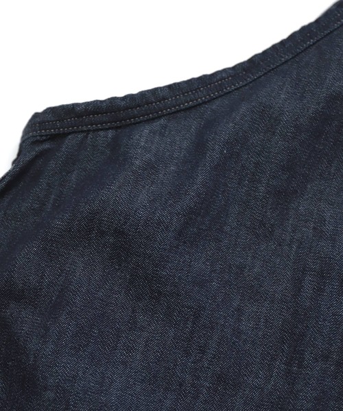 D.M.G.（ドミンゴ）の「[D.M.G / ディーエムジー] 6.5ozデニム ワークサロペットスカート（サロペット/オーバーオール・レディース・ワンウォッシュ・FREE）」の9枚目の写真