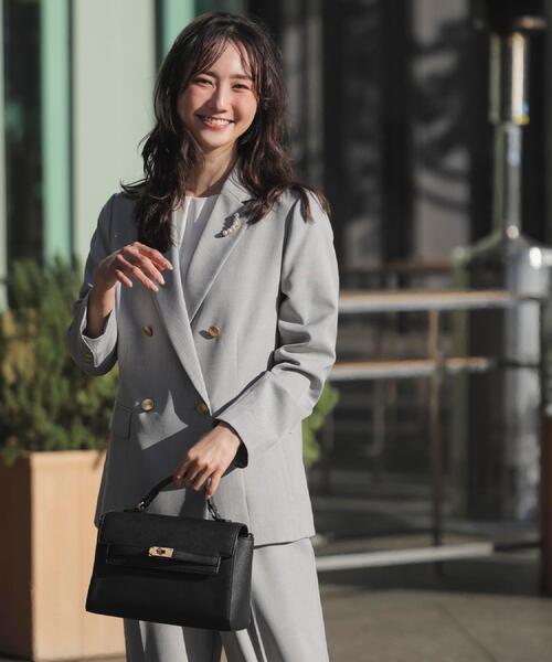 grove（グローブ）の「フラップベルトカクシボショルダー（ショルダーバッグ・レディース・ブラック/ライトベージュ/サックスブルー・00）」の5枚目の写真