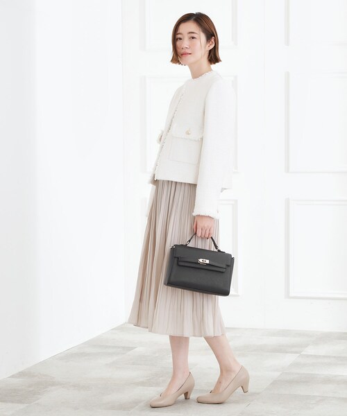 grove（グローブ）の「フラップベルトカクシボショルダー（ショルダーバッグ・レディース・ブラック/ライトベージュ/サックスブルー・00）」の7枚目の写真