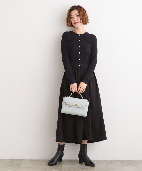 grove（グローブ）の「フラップベルトカクシボショルダー（ショルダーバッグ・レディース・ブラック/ライトベージュ/サックスブルー・00）」の11枚目の写真