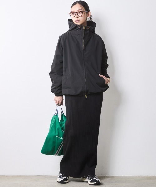 CHIC STYLE（シックスタイル）の「ワイドリブニットタイトスカート＜大きいサイズ有＞シックスタイル（スカート・レディース・ベージュ/チャコール/ブラック・M/L/LL/3L/4L/5L）」の12枚目の写真