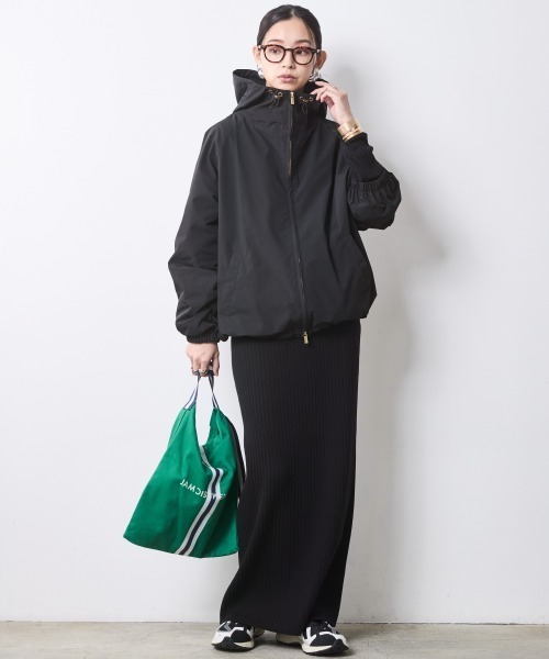 CHIC STYLE（シックスタイル）の「ワイドリブニットタイトスカート＜大きいサイズ有＞シックスタイル（スカート・レディース・ベージュ/チャコール/ブラック・M/L/LL/3L/4L/5L）」の13枚目の写真