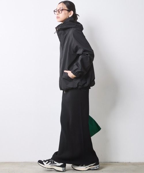 CHIC STYLE（シックスタイル）の「ワイドリブニットタイトスカート＜大きいサイズ有＞シックスタイル（スカート・レディース・ベージュ/チャコール/ブラック・M/L/LL/3L/4L/5L）」の16枚目の写真