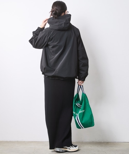 CHIC STYLE（シックスタイル）の「ワイドリブニットタイトスカート＜大きいサイズ有＞シックスタイル（スカート・レディース・ベージュ/チャコール/ブラック・M/L/LL/3L/4L/5L）」の17枚目の写真