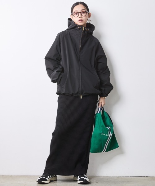 CHIC STYLE（シックスタイル）の「ワイドリブニットタイトスカート＜大きいサイズ有＞シックスタイル（スカート・レディース・ベージュ/チャコール/ブラック・M/L/LL/3L/4L/5L）」の18枚目の写真