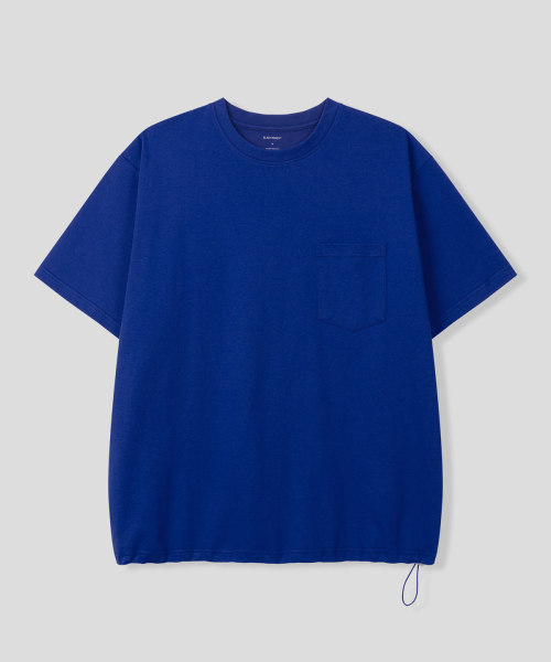 BLACK MOMENT（ブラックモーメント）の「ソロナストリングポケットTシャツ[メランジグレー]（Tシャツ/カットソー・メンズ・グレー・SMALL/MEDIUM/LARGE）」の6枚目の写真