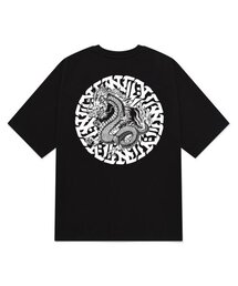KGTB0203 ヨンムン 20番手 半袖Tシャツ ブラック