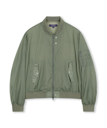 BESLOW（ビースロー）の「SHEER NYLON FLIGHT JACKET KHAKI GREY（ブルゾン）」