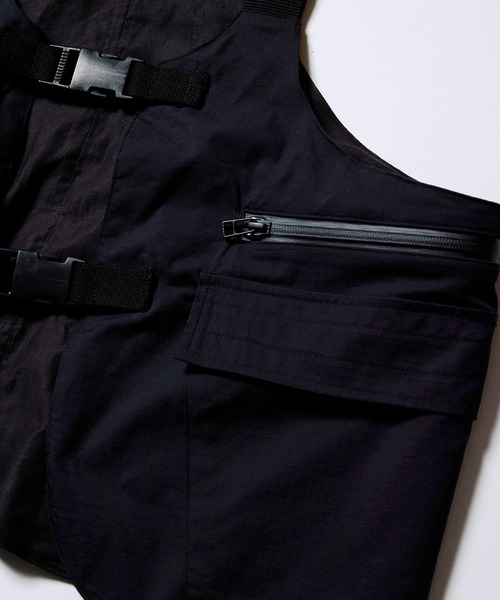 VIRGOwearworks（ヴァルゴウェアワークス）の「TRANSFORM BAG VEST（ベスト・メンズ・ブラック/ブラック系その他・FREE）」の17枚目の写真