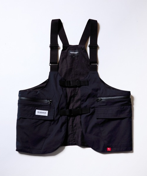 VIRGOwearworks（ヴァルゴウェアワークス）の「TRANSFORM BAG VEST（ベスト・メンズ・ブラック/ブラック系その他・FREE）」の3枚目の写真