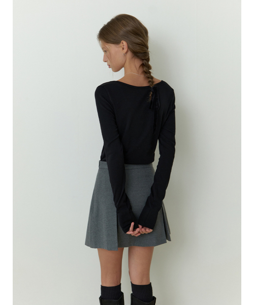 RE_L(リエル)の「Lead mini skirt (gray)(スカート・レディース・その他・SMALL/MEDIUM)」の5枚目の写真