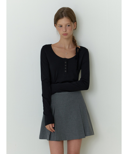 RE_L(リエル)の「Lead mini skirt (gray)(スカート・レディース・その他・SMALL/MEDIUM)」の6枚目の写真