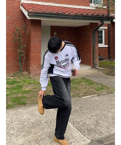 AMESWORLDWIDE（アメスワールドワイド）の「V NECK UNIFORM SWEATSHIRT GREY (AM2DFUM441A)（スウェット・レディース・その他・MEDIUM/LARGE）」の18枚目の写真