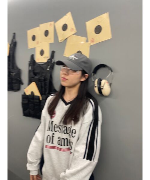 AMESWORLDWIDE（アメスワールドワイド）の「V NECK UNIFORM SWEATSHIRT GREY (AM2DFUM441A)（スウェット・レディース・その他・MEDIUM/LARGE）」の17枚目の写真