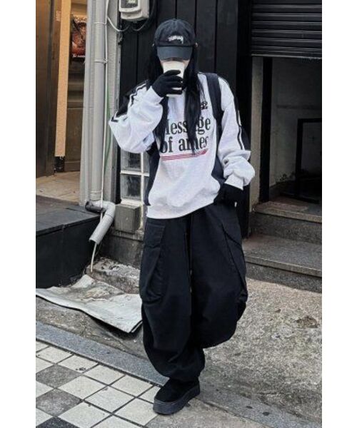 AMESWORLDWIDE（アメスワールドワイド）の「V NECK UNIFORM SWEATSHIRT GREY (AM2DFUM441A)（スウェット・レディース・その他・MEDIUM/LARGE）」の11枚目の写真