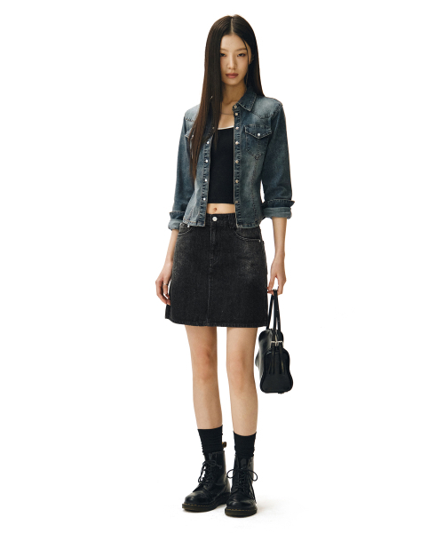 DECET WOMEN(デケット ウーマン)の「シグネチャーミニスカート DCSK001BlackA(スカート・レディース・その他・X-SMALL/SMALL/MEDIUM)」の6枚目の写真