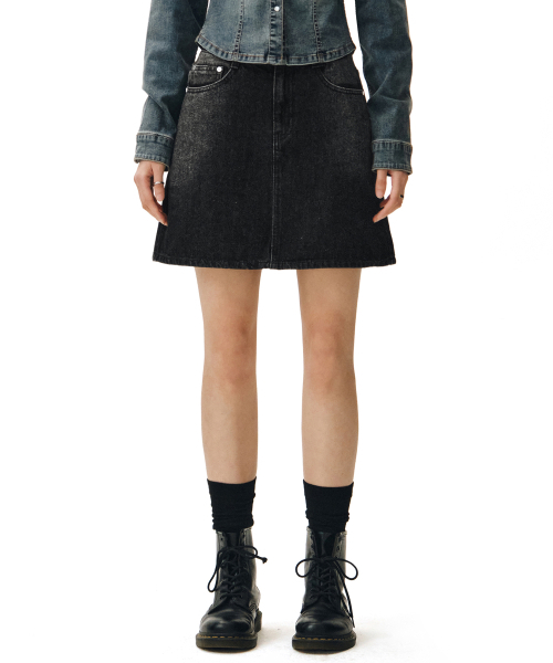 DECET WOMEN(デケット ウーマン)の「シグネチャーミニスカート DCSK001BlackA(スカート・レディース・その他・X-SMALL/SMALL/MEDIUM)」の8枚目の写真