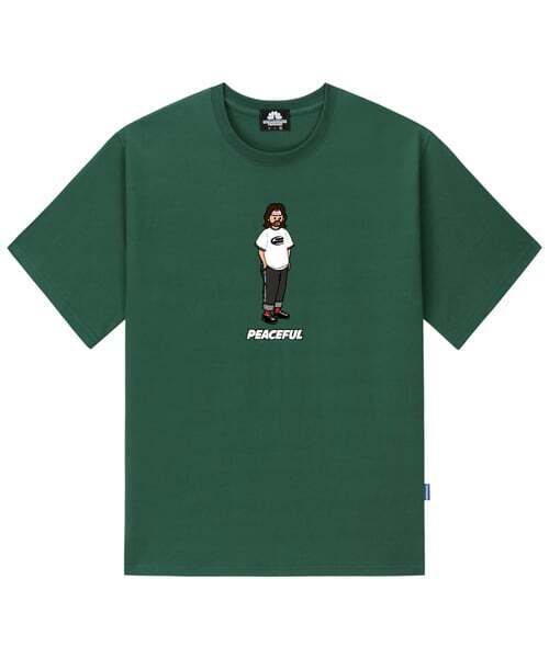 TRIPSHION(トリップション)の「PEACEFUL JESUS Tシャツ - グリーン(Tシャツ/カットソー・メンズ・その他・X-LARGE/LARGE/MEDIUM)」の1枚目の写真