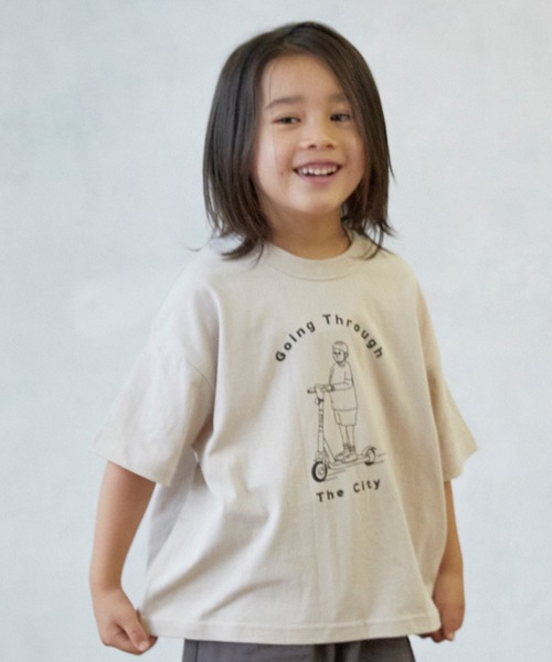 FOV（フォブ）の「FOV/フォブ Going Through Tシャツ（Tシャツ/カットソー・キッズ・ブラック/ホワイト/ベージュ系その他・M/L/XL）」の3枚目の写真