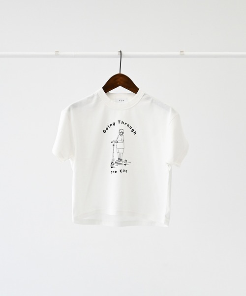 FOV(フォブ)の「FOV/フォブ Going Through Tシャツ(Tシャツ/カットソー・キッズ・ブラック/ホワイト/ベージュ系その他・M/L/XL/S)」の7枚目の写真
