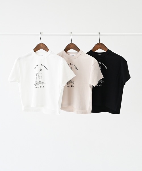 FOV(フォブ)の「FOV/フォブ Going Through Tシャツ(Tシャツ/カットソー・キッズ・ブラック/ホワイト/ベージュ系その他・M/L/XL/S)」の14枚目の写真