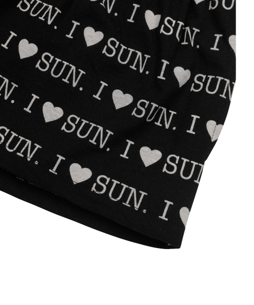 SUNDAY FRUIT MARKET（サンデーフルーツマーケット）の「W) I LOVE SUN SHORT BLACK（その他パンツ・レディース・その他・SMALL/MEDIUM）」の4枚目の写真