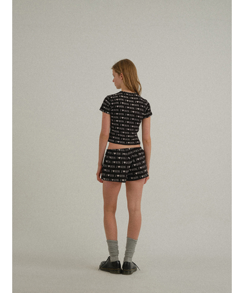 SUNDAY FRUIT MARKET（サンデーフルーツマーケット）の「W) I LOVE SUN SHORT BLACK（その他パンツ・レディース・その他・SMALL/MEDIUM）」の7枚目の写真