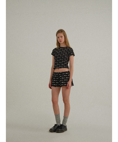 SUNDAY FRUIT MARKET（サンデーフルーツマーケット）の「W) I LOVE SUN SHORT BLACK（その他パンツ・レディース・その他・SMALL/MEDIUM）」の8枚目の写真