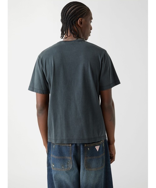 Guess(ゲス)の「GUESS Originals Auto Repair Muscle Tee Tシャツ(Tシャツ/カットソー・メンズ・ホワイト系その他/ブラック・SMALL/X-LARGE/LARGE/MEDIUM)」の13枚目の写真