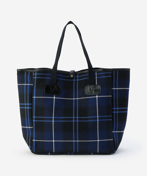 Brady | SMALL CARRYALL WOOL CHECK（トートバッグ）｜BRADY