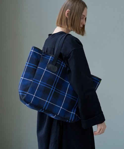 Brady | SMALL CARRYALL WOOL CHECK（トートバッグ）｜BRADY