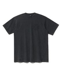 エチッドクロスウォッシングTシャツ(ブラック)