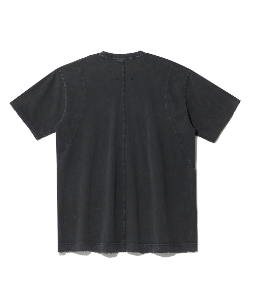 WANGGWAN（ワングァン）の「エチッドクロスウォッシングTシャツ(ブラック)（Tシャツ/カットソー・メンズ・その他・LARGE/MEDIUM/SMALL）」の6枚目の写真