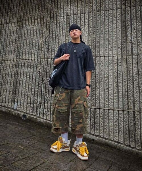 WANGGWAN（ワングァン）の「エチッドクロスウォッシングTシャツ(ブラック)（Tシャツ/カットソー・メンズ・その他・LARGE/MEDIUM/SMALL）」の12枚目の写真
