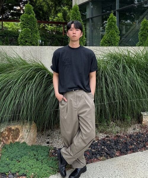 WANGGWAN（ワングァン）の「エチッドクロスウォッシングTシャツ(ブラック)（Tシャツ/カットソー・メンズ・その他・LARGE/MEDIUM/SMALL）」の13枚目の写真