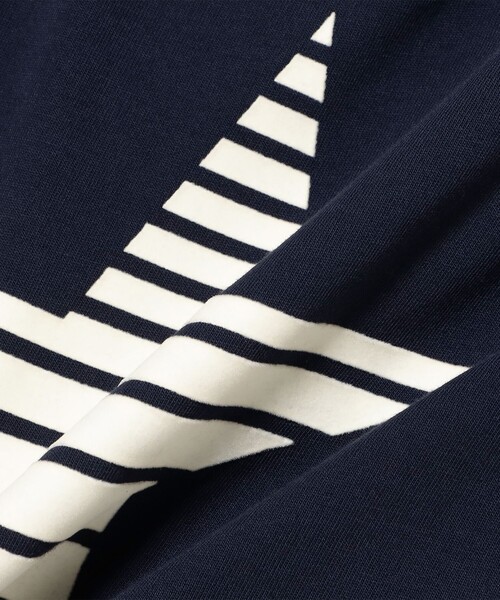 BEAMS HEART（ビームスハート）の「フロッキー スター Tシャツ（Tシャツ/カットソー・レディース・オフホワイト/チャコールグレー/ネイビー・MEDIUM/LARGE）」の5枚目の写真