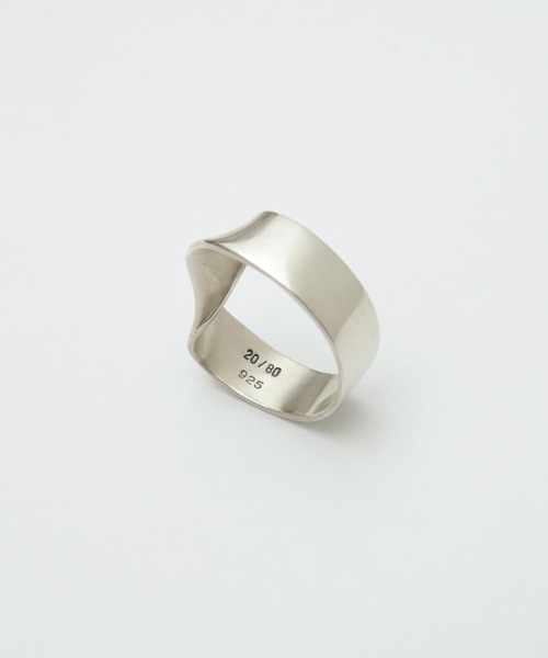 20/80（テゥエンティーエイティー）の「【20/80】トゥエンティーエイティー/ STERLING SILVER TWIST RING（リング・メンズ・シルバー・2/1）」の4枚目の写真