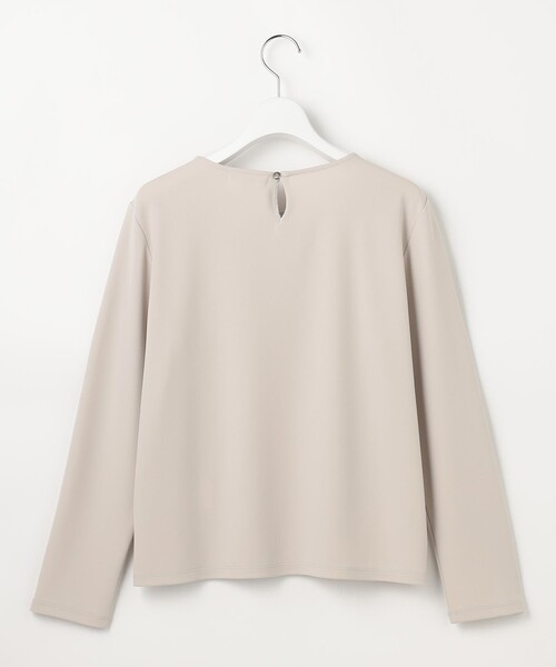 自由区(ジユウク)の「プリーツコンビジャージ ブラウス(Tシャツ/カットソー・レディース・アイボリー系・40/38)」の12枚目の写真