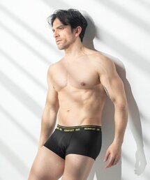 CYCLEAN（サイクリン）の「Men's Organic Drawstring Cotton Briefs - Black (Logo Band)（ボクサーパンツ）」