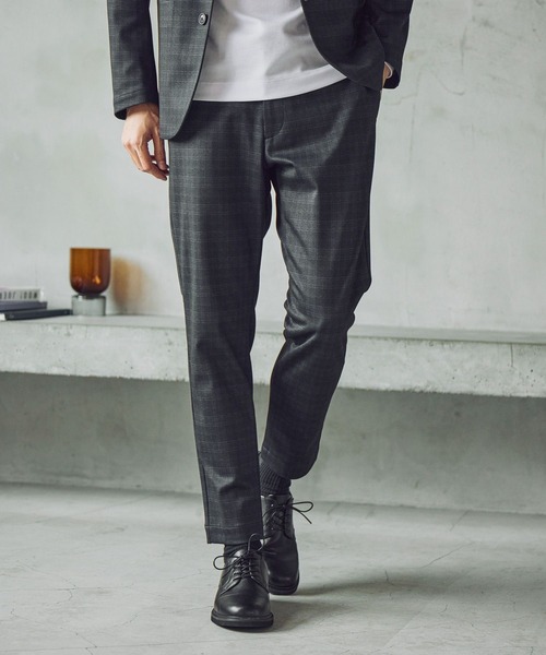 GLOBAL WORK(グローバルワーク)の「スマらくイージーパンツ/601315(その他パンツ・メンズ・チャコールグレー/ネイビー/ブラック/ダークブラウン/ライトグレー/ネイビー系9・MEDIUM/SMALL/X-SMALL/LARGE/XX-LARGE/X-LARGE/L-Long/S-Long/XL-Long/3XL/M-Long)」の6枚目の写真