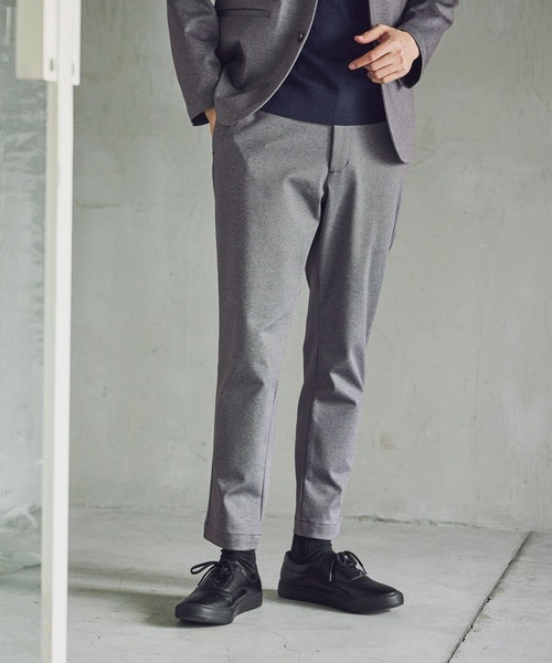 GLOBAL WORK(グローバルワーク)の「スマらくイージーパンツ/601315(その他パンツ・メンズ・チャコールグレー/ネイビー/ブラック/ダークブラウン/ライトグレー/ネイビー系9・MEDIUM/SMALL/X-SMALL/LARGE/XX-LARGE/X-LARGE/L-Long/S-Long/XL-Long/3XL/M-Long)」の4枚目の写真