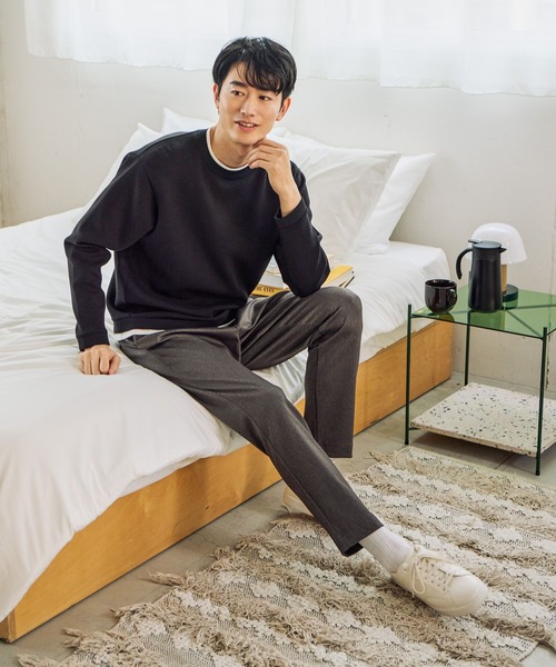 GLOBAL WORK(グローバルワーク)の「スマらくイージーパンツ/601315(その他パンツ・メンズ・チャコールグレー/ネイビー/ブラック/ダークブラウン/ライトグレー/ネイビー系9・MEDIUM/SMALL/X-SMALL/LARGE/XX-LARGE/X-LARGE/L-Long/S-Long/XL-Long/3XL/M-Long)」の13枚目の写真