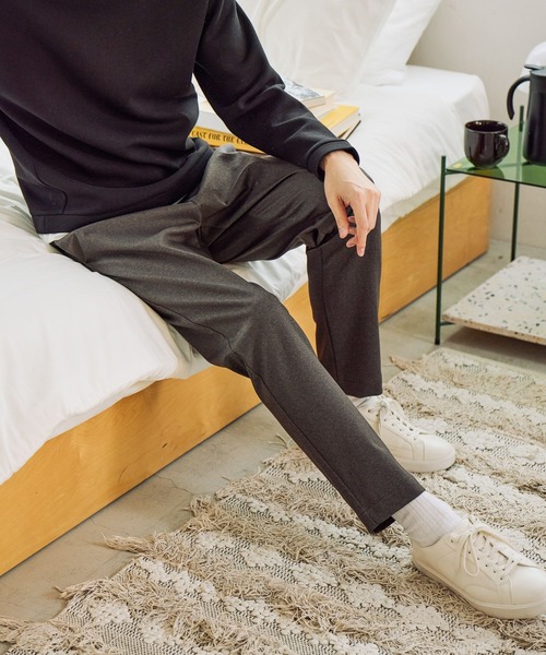 GLOBAL WORK(グローバルワーク)の「スマらくイージーパンツ/601315(その他パンツ・メンズ・チャコールグレー/ネイビー/ブラック/ダークブラウン/ライトグレー/ネイビー系9・MEDIUM/SMALL/X-SMALL/LARGE/XX-LARGE/X-LARGE/L-Long/S-Long/XL-Long/3XL/M-Long)」の15枚目の写真