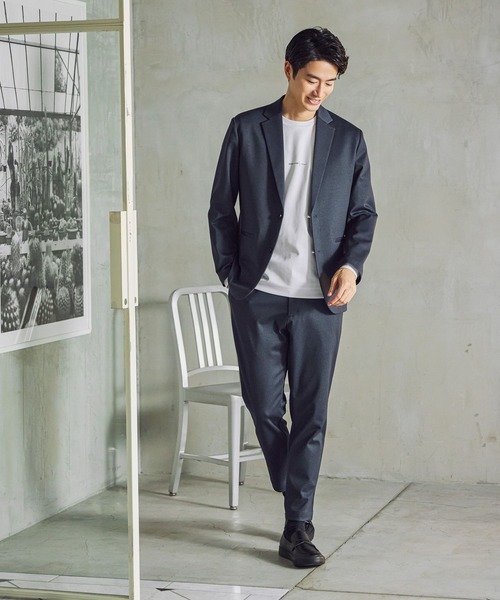 GLOBAL WORK(グローバルワーク)の「スマらくイージーパンツ/601315(その他パンツ・メンズ・チャコールグレー/ネイビー/ブラック/ダークブラウン/ライトグレー/ネイビー系9・MEDIUM/SMALL/X-SMALL/LARGE/XX-LARGE/X-LARGE/L-Long/S-Long/XL-Long/3XL/M-Long)」の21枚目の写真